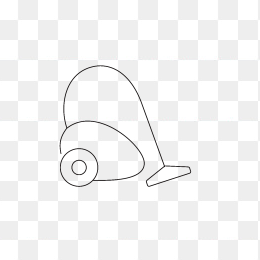 吸尘器简约线条