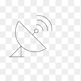 大锅盖信号简约线条