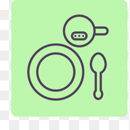 餐具扁平图标