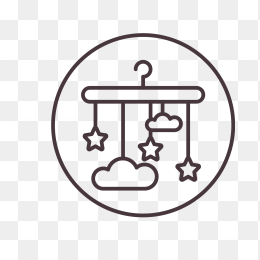 挂件细线图标