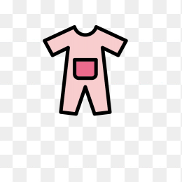 婴儿衣服图标
