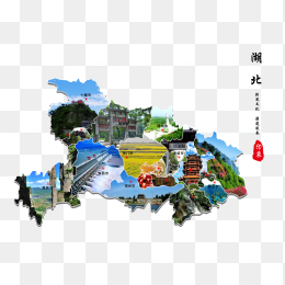 湖北地图