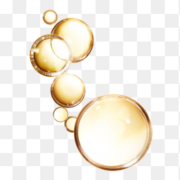 金色水珠