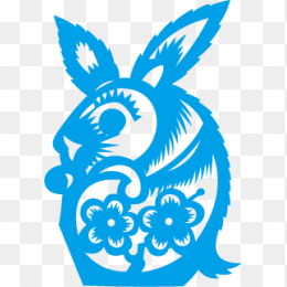 生肖，动物，剪纸，元素