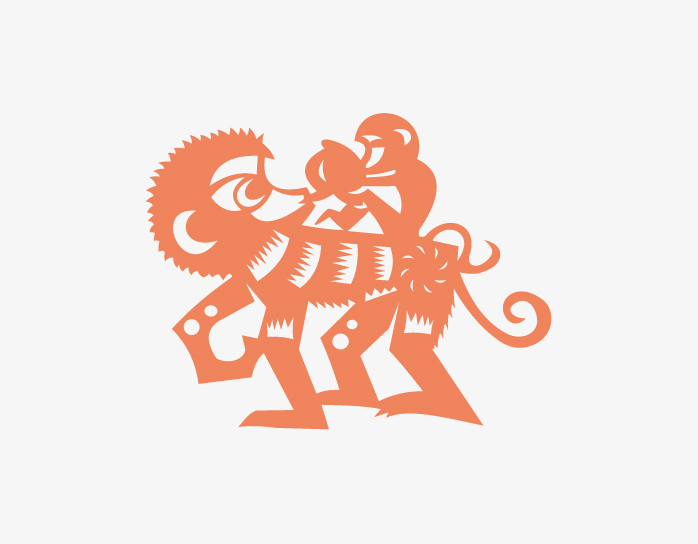 生肖，动物，剪纸，元素