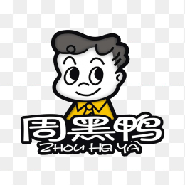 周黑鸭logo