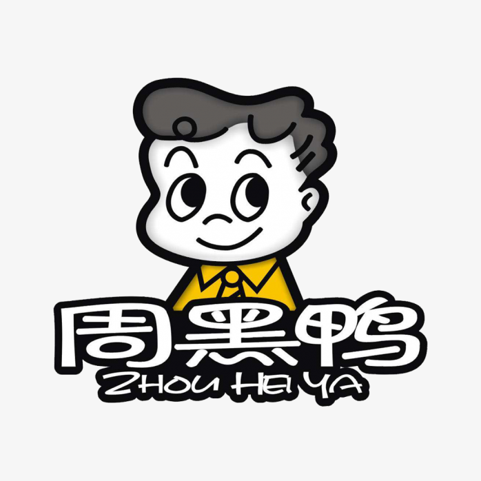 周黑鸭logo