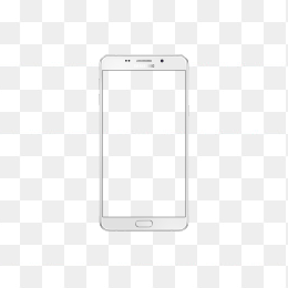 手机边框轮阔图透明PNG