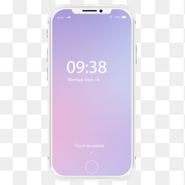 手机边框轮阔图透明PNG