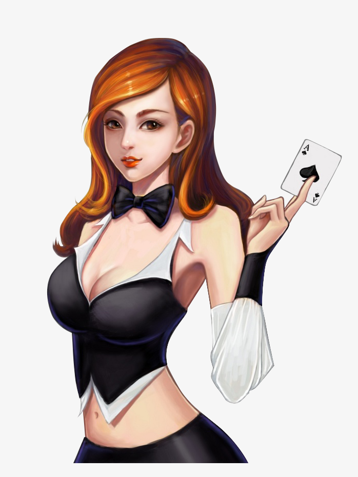 棋牌美女