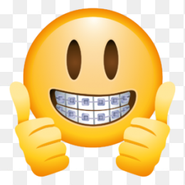 黄色可爱点赞表情