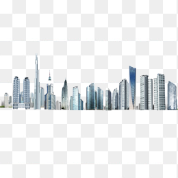 城市轮阔剪影