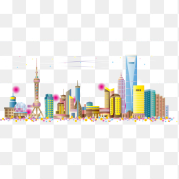 上海城市轮阔剪影