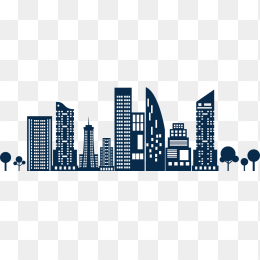 城市轮阔剪影