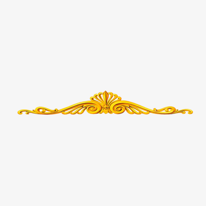 金色欧式花纹