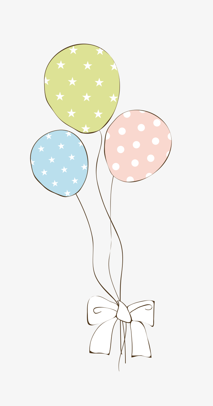 气球图案 卡通气球装饰