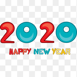 2020元旦艺术字