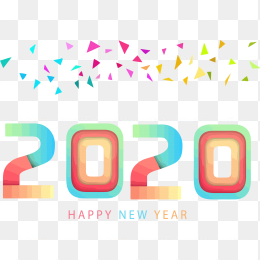 2020元旦艺术字
