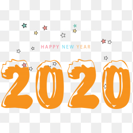 2020元旦艺术字