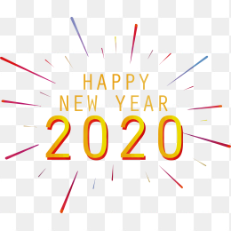 2020元旦艺术字