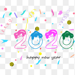 2020元旦艺术字