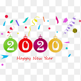 2020元旦艺术字