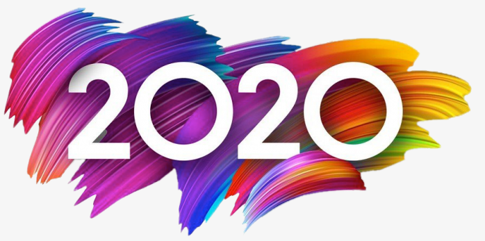 2020元旦艺术字