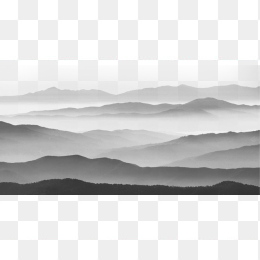 水墨山水画