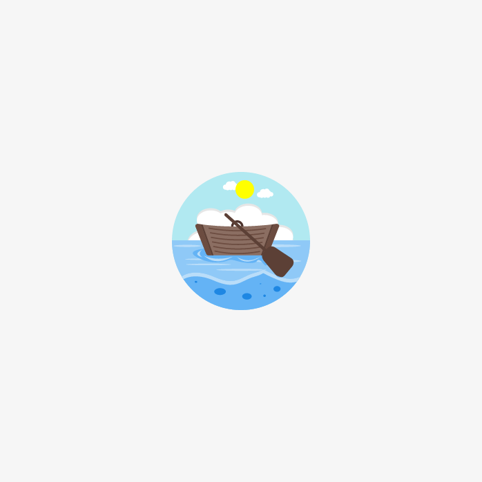 手绘风景图标