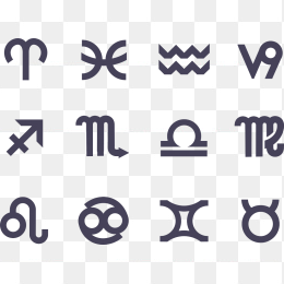 十二星座图标