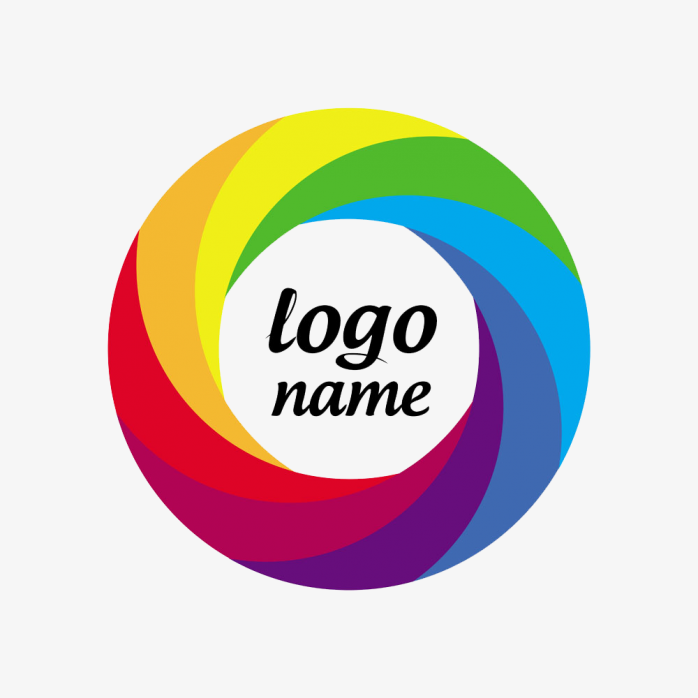 彩色圆圈logo