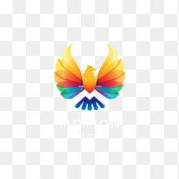 彩色鹰logo标志