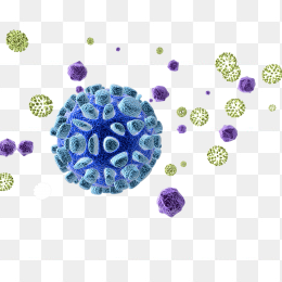 新型冠状病毒png素材