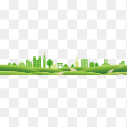 绿色城市元素