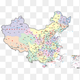 高清中国地图