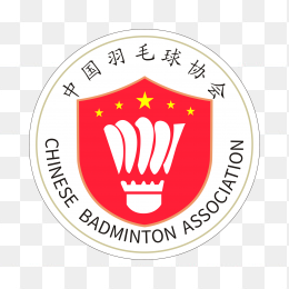 中国羽毛球协会logo