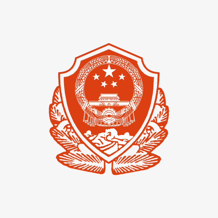 中国警徽logo