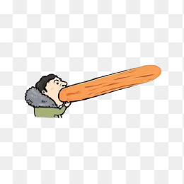 王思聪吃面包卡通形象