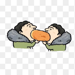 王思聪吃面包卡通形象