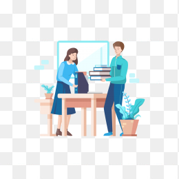 办公室插画