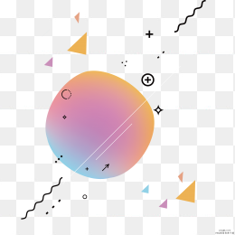 漂浮流体渐变png