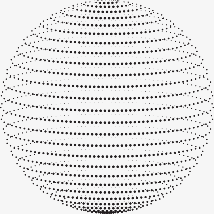 科技线条三维圆球体