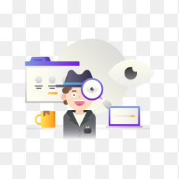 精美眼科插画