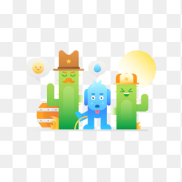 精美风景插画