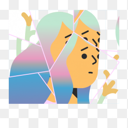 手绘精美创意商务人物插画