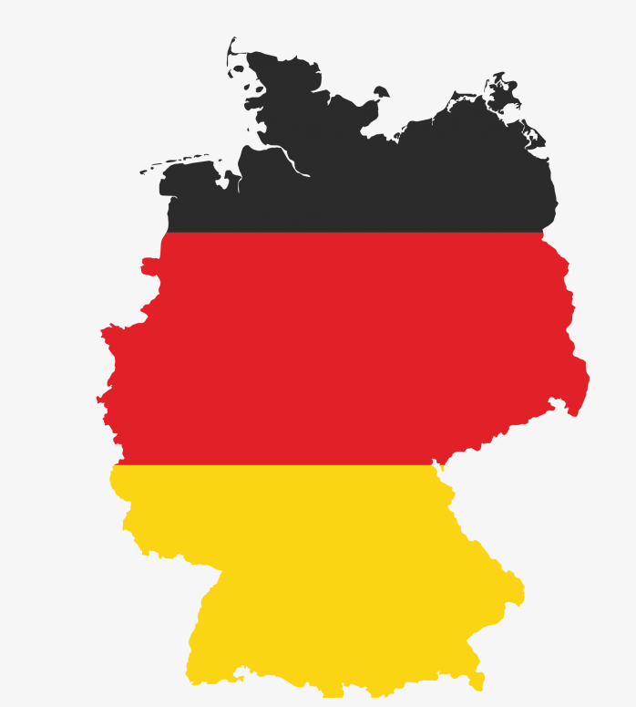 德国国旗地图元素下载