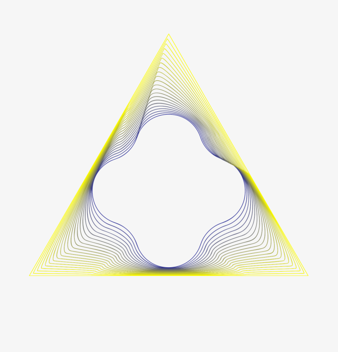 几何三角形科技线条纹理