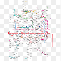 高清北京地铁线路图