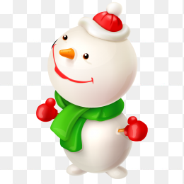 高清可爱雪人