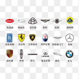 豪华品牌logo大合集